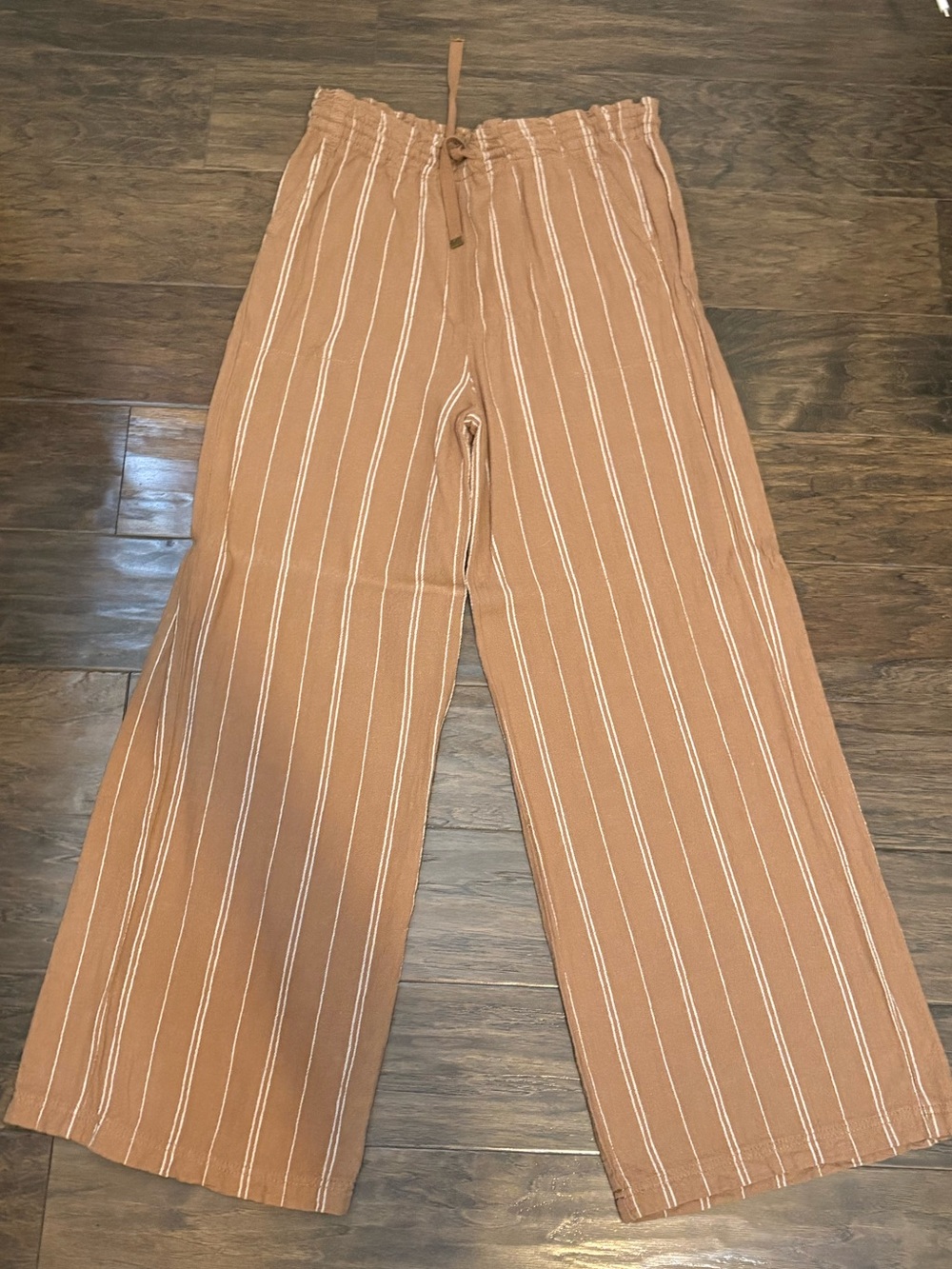 Time And Tru - Brown and White Pants